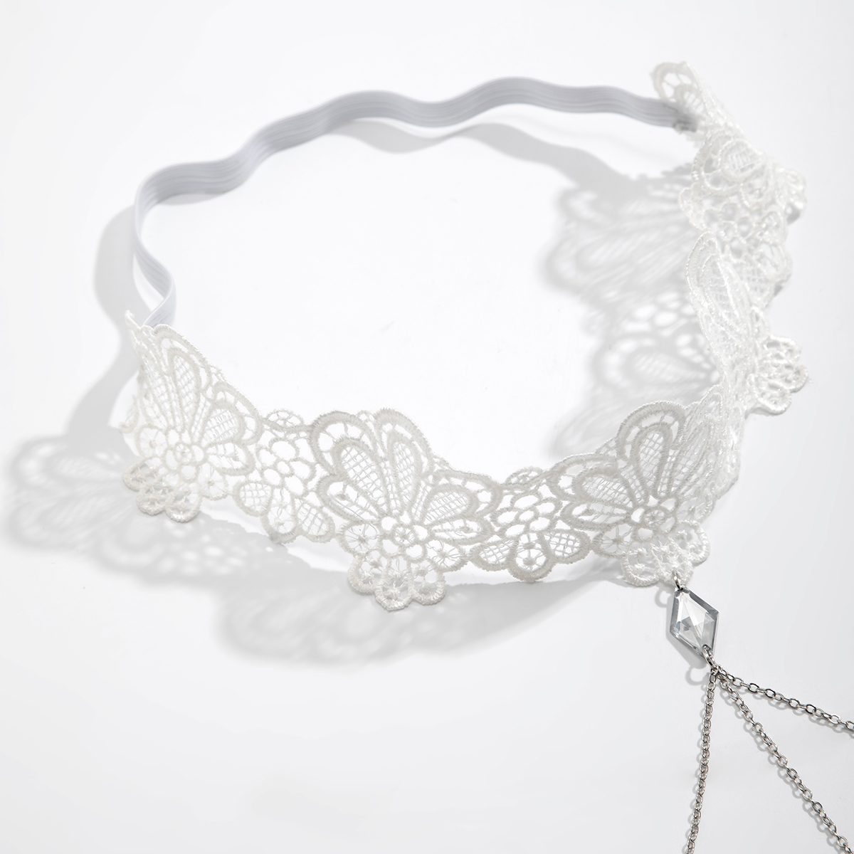 IngeSight Z Gothic White Lace  - Body Jewelry Thigh Chain 评论和价格