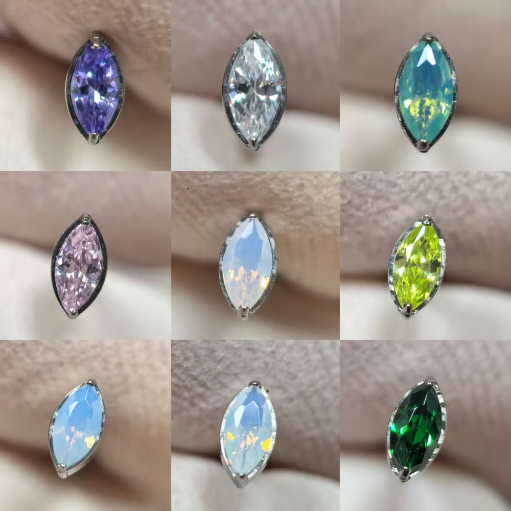 G23 Titanium Labret Lip Pierci - Conch Earring Hoop 评论和价格