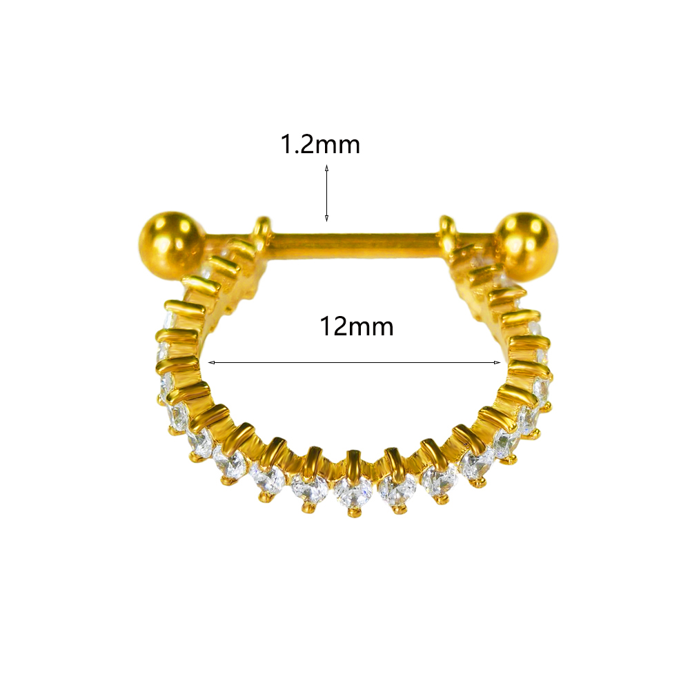 100% 316L Stainless steel Circ - Conch Earring Hoop 评论和价格