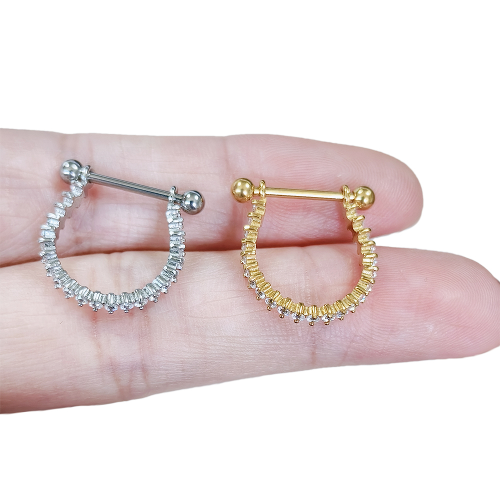 100% 316L Stainless steel Circ - Conch Earring Hoop 评论和价格