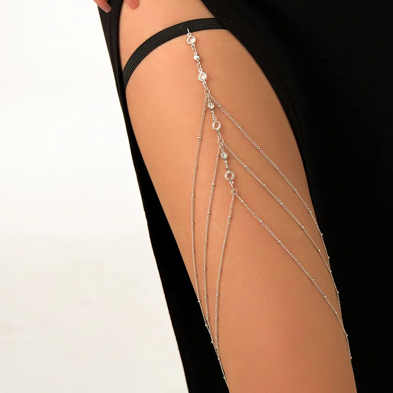 Fashion Summer Bohemian Thigh  - Body Jewelry Thigh Chain 评论和价格