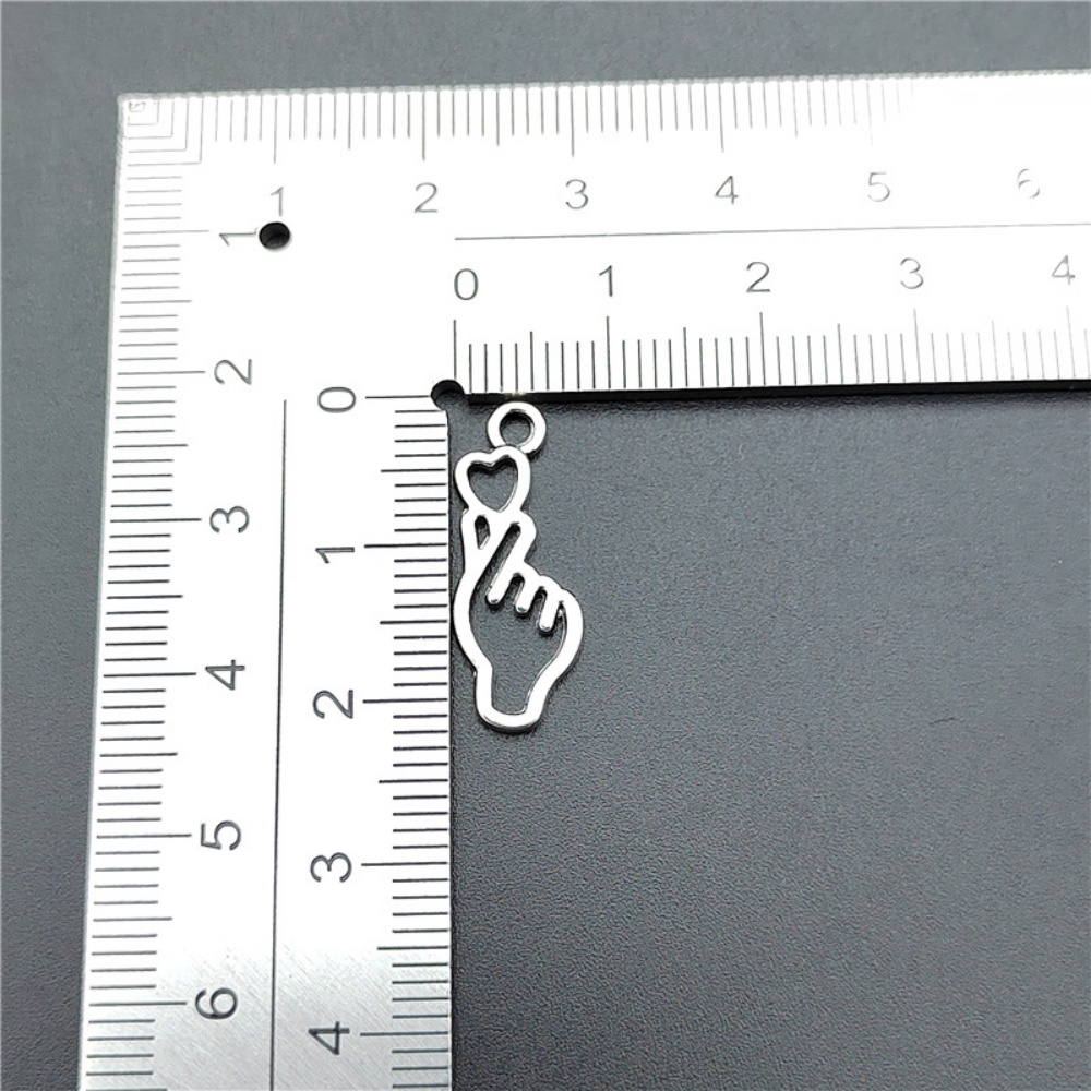 10-100pcs Finger Heart Diy Jew - Body Jewelry Y2K 评论和价格
