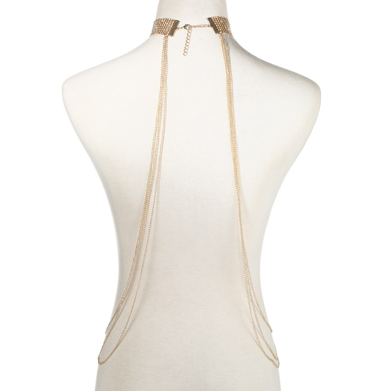 Gold Color Body Chain Women  R - Body Jewelry Helix 评论和价格