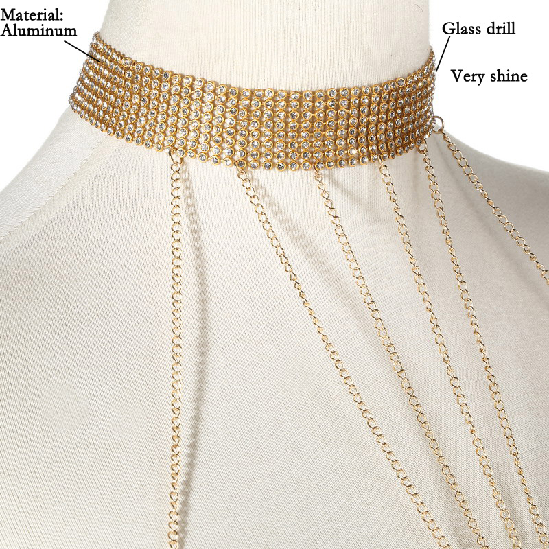 Gold Color Body Chain Women  R - Body Jewelry Helix 评论和价格