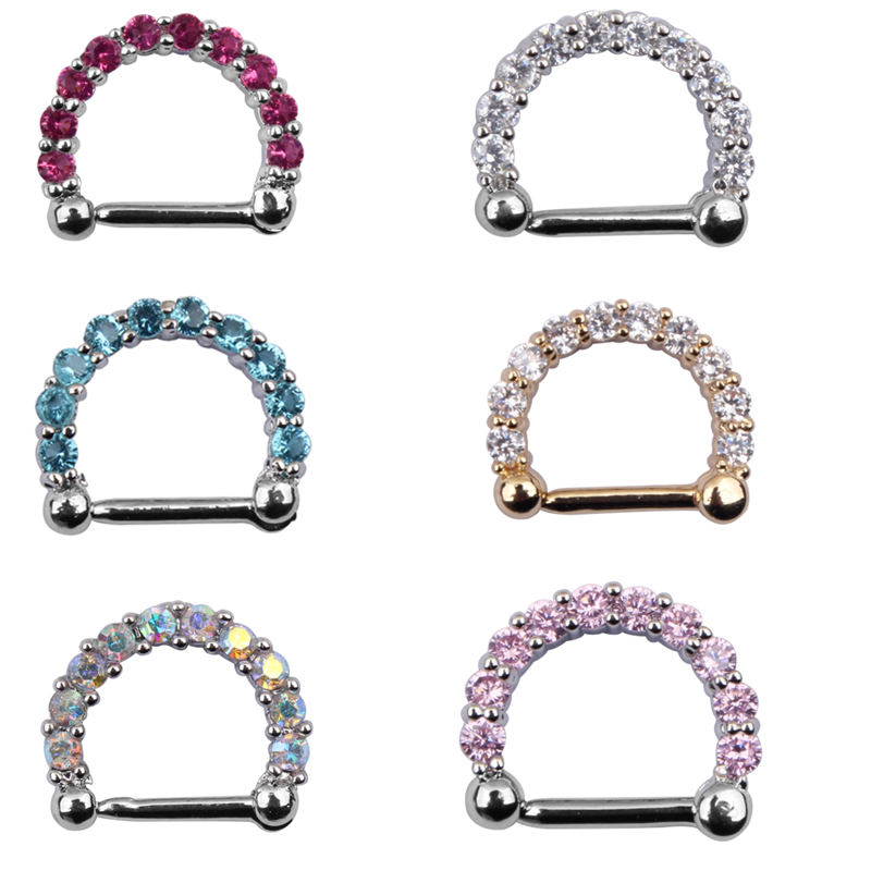 1pcs Hoop Clip On Nose Septum  - Body Jewelry Ear 评论和价格