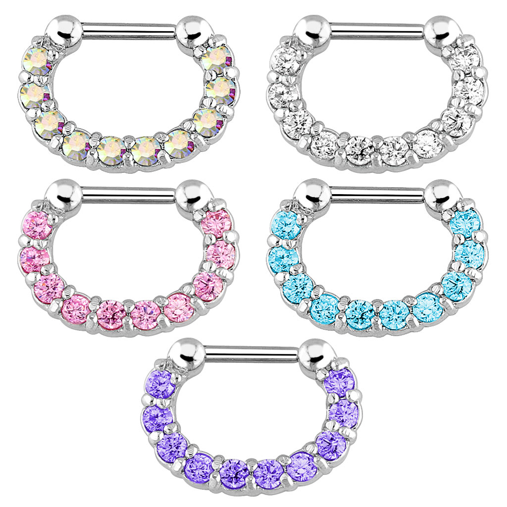 1pcs Hoop Clip On Nose Septum  - Body Jewelry Ear 评论和价格