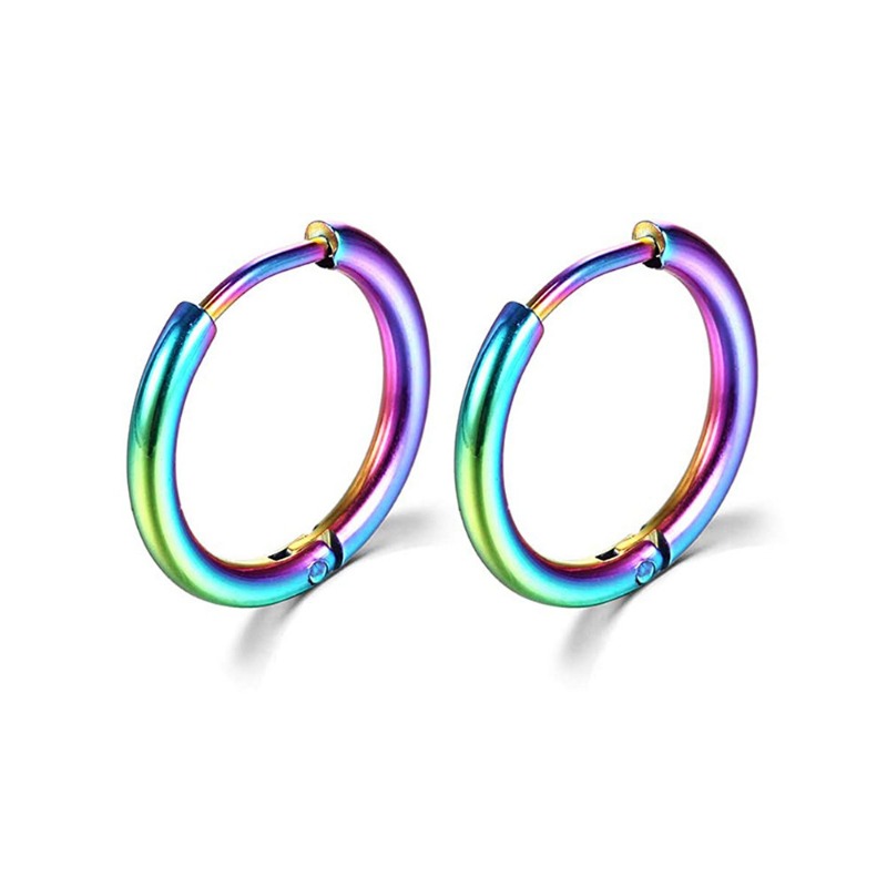 1Pair 316L Stainless Steel Sma - Conch Earring Hoop 评论和价格