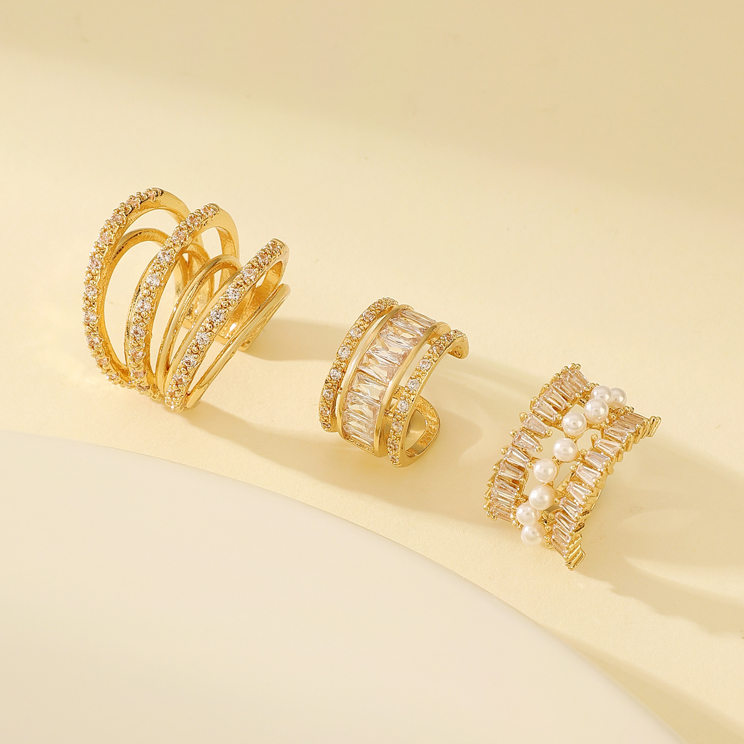 Korean Fashion Zircon Ear Clip - Body Jewelry Ear 评论和价格