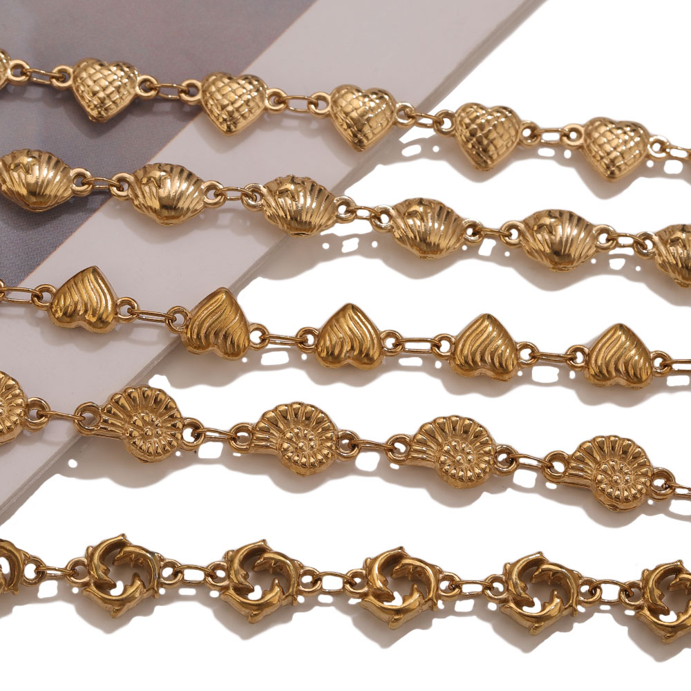 1M PVD Gold Stainless Steel He - Body Jewels 评论和价格