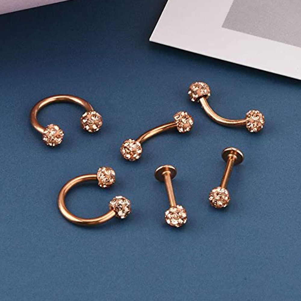 16G Forwards Helix Conch Rook  - Conch Earring Hoop 评论和价格