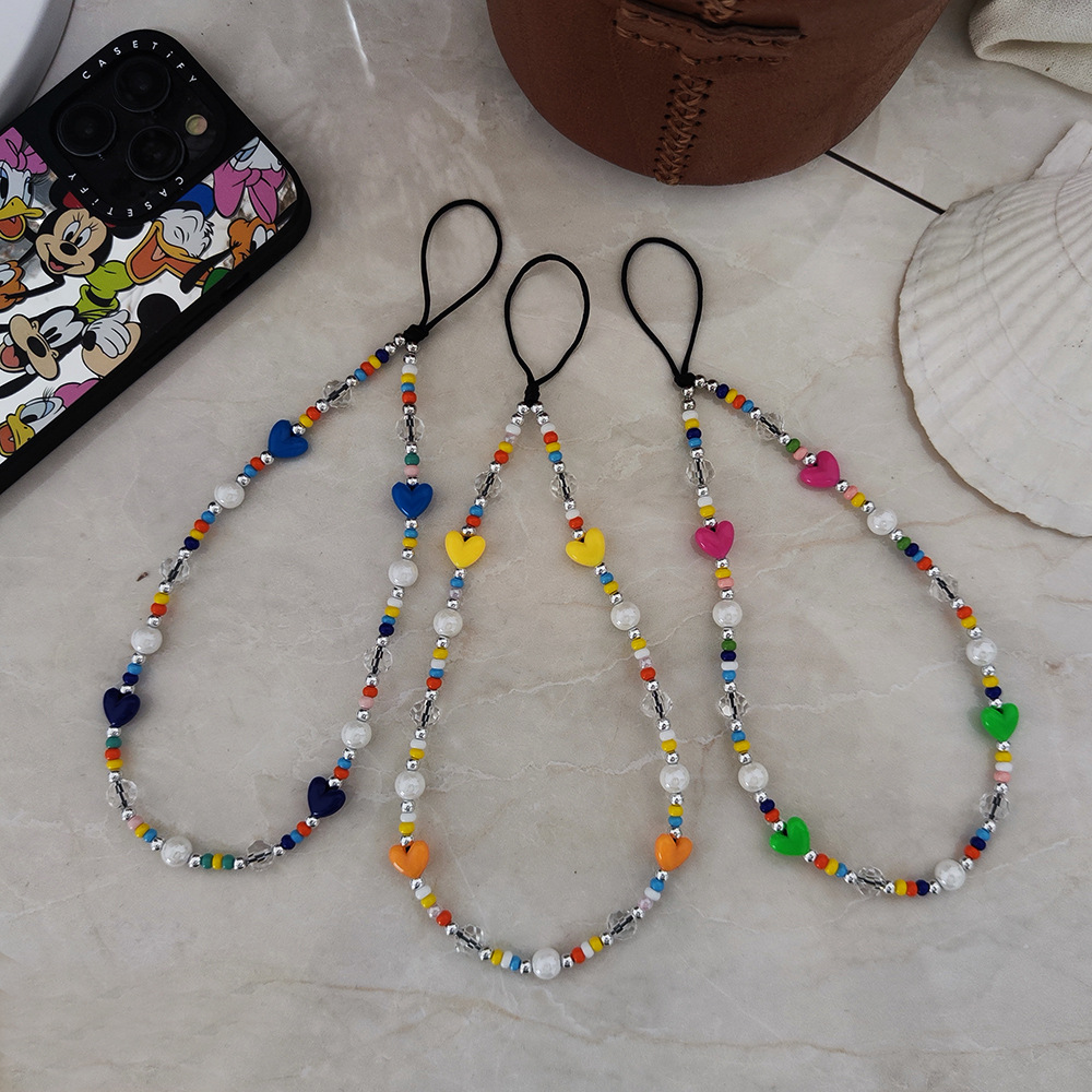 KKBEAD Heart Phone Charm Y2K A - Body Jewelry Y2K 评论和价格