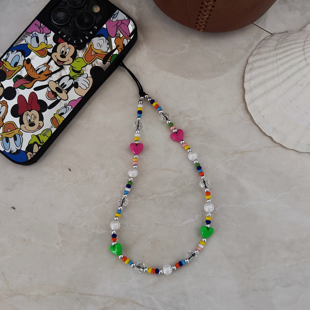 KKBEAD Heart Phone Charm Y2K A - Body Jewelry Y2K 评论和价格