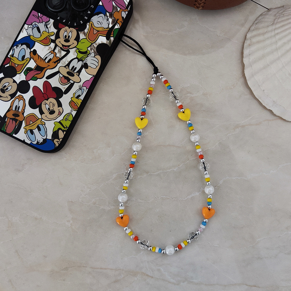 KKBEAD Heart Phone Charm Y2K A - Body Jewelry Y2K 评论和价格