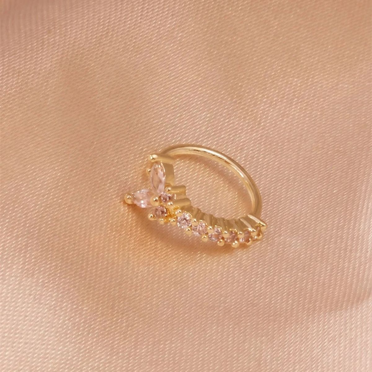 1PC Y - Shape Design No Pierci - Body Jewelry Hoops 评论和价格