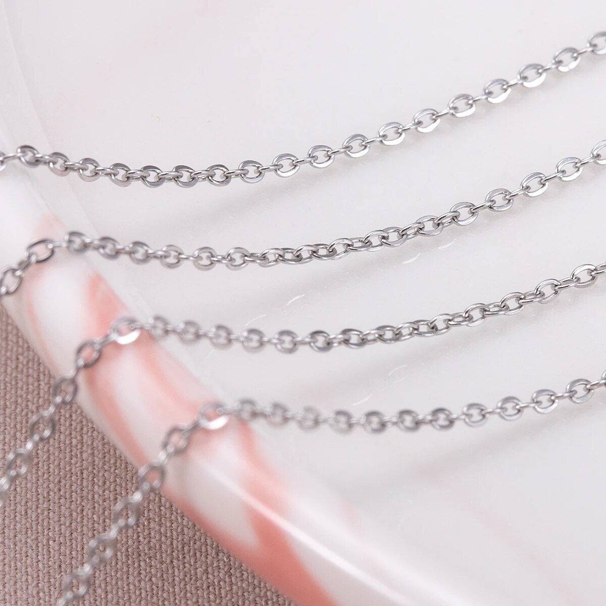 10Meters Stainless Steel O Sha - Body Jewels 评论和价格