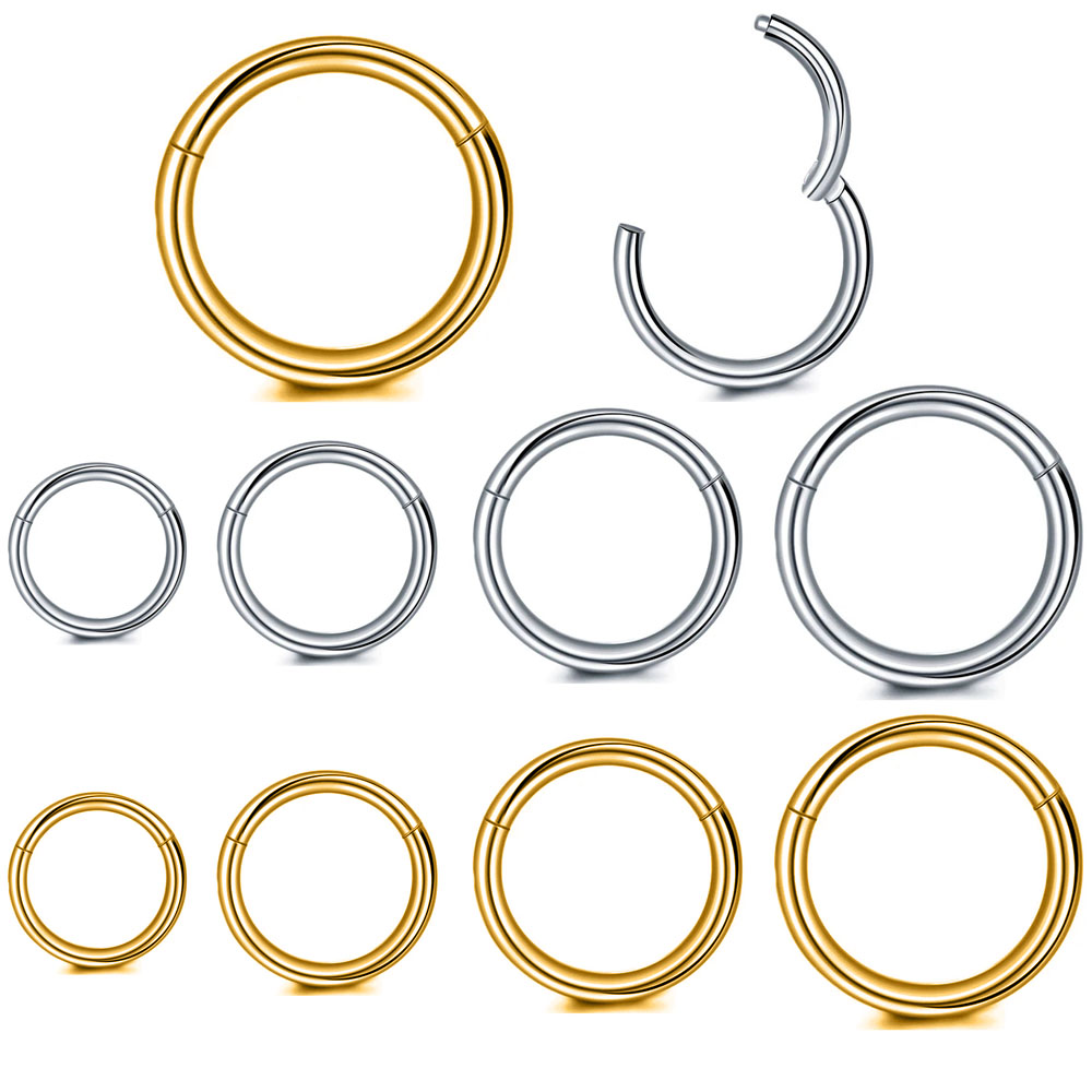 316L Surgical Steel Clicker Se - Conch Earring Hoop 评论和价格
