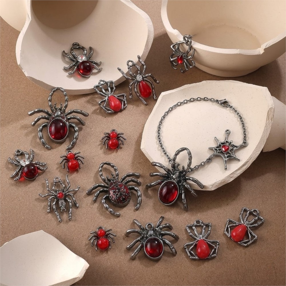 5pcs Dark Gothic Retro Black S - Body Jewelry Y2K 评论和价格