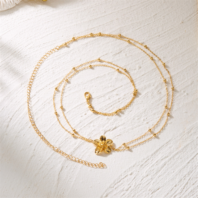 Simple Double Layers Belly Cha - Body Jewelry Y2K 评论和价格