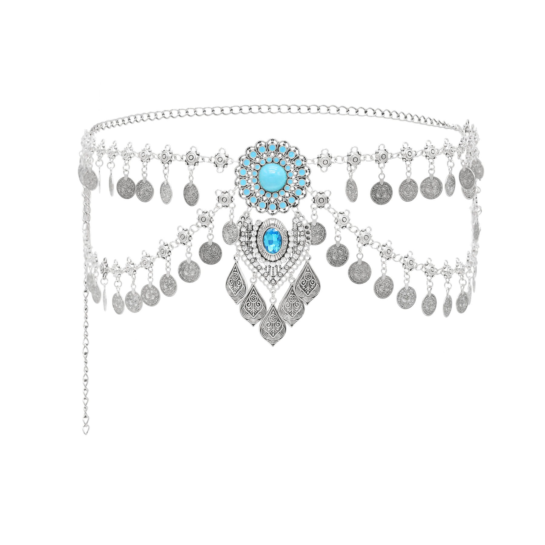 New Bohemian Coin Tassels Faux - Body Jewelry Helix 评论和价格