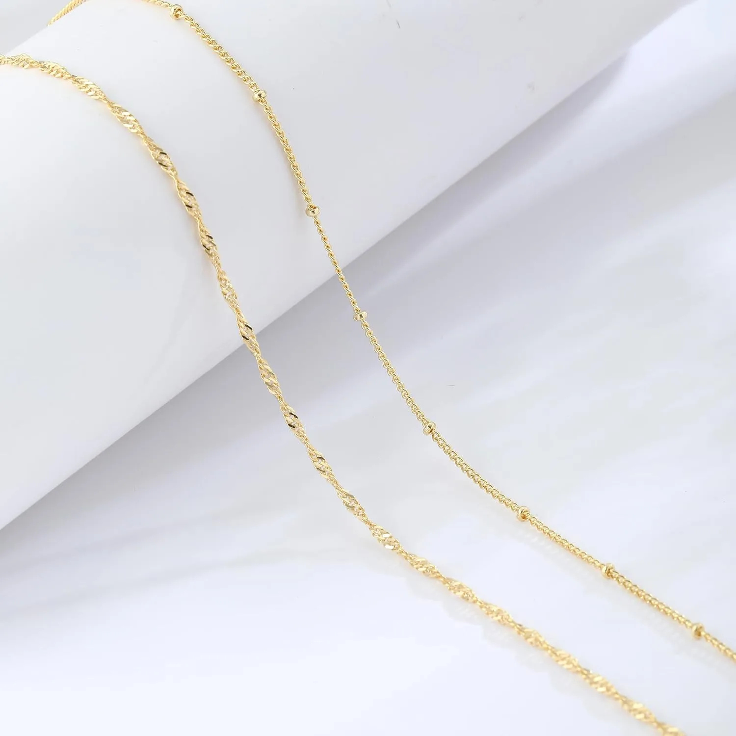 14k Gold Plated 26-33Inch Adju - Body Jewelry Helix 评论和价格