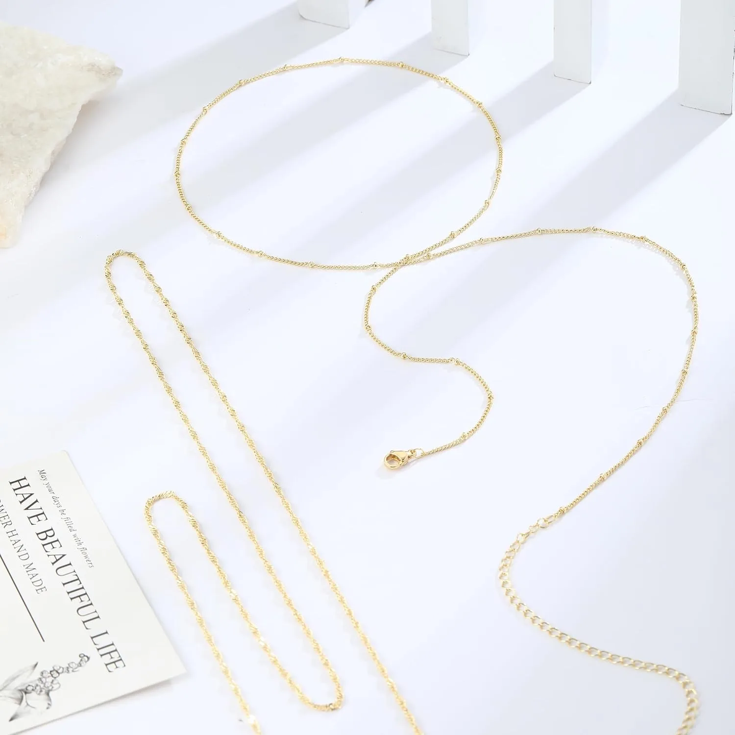 14k Gold Plated 26-33Inch Adju - Body Jewelry Helix 评论和价格