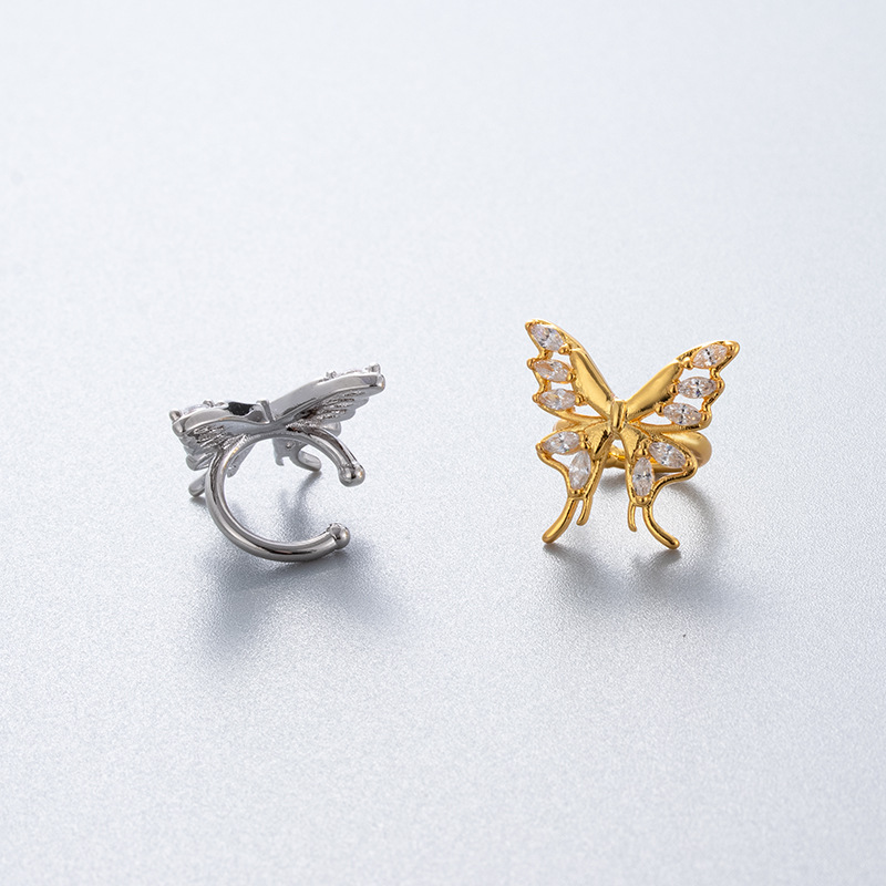 Stainless Steel Gold Color But - Conch Earring Hoop 评论和价格