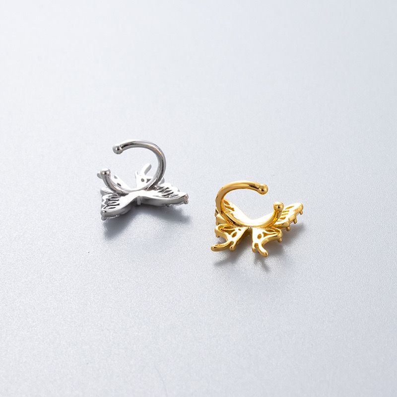 Stainless Steel Gold Color But - Conch Earring Hoop 评论和价格
