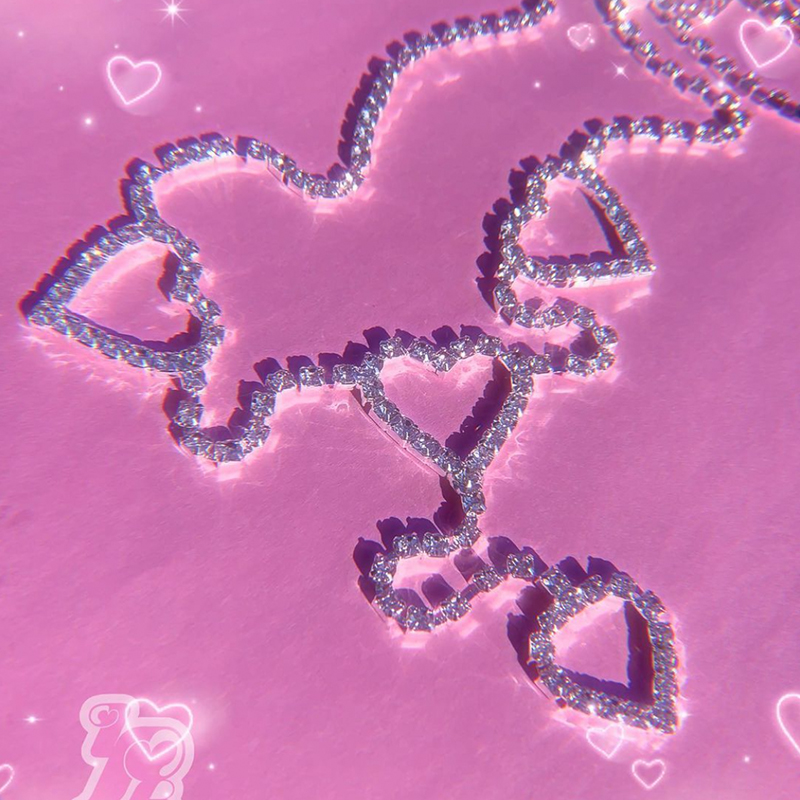 2000s Aesthetic Shiny Crystal  - Body Jewelry Y2K 评论和价格