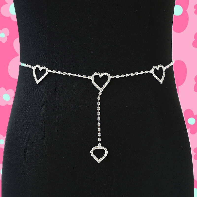 2000s Aesthetic Shiny Crystal  - Body Jewelry Y2K 评论和价格